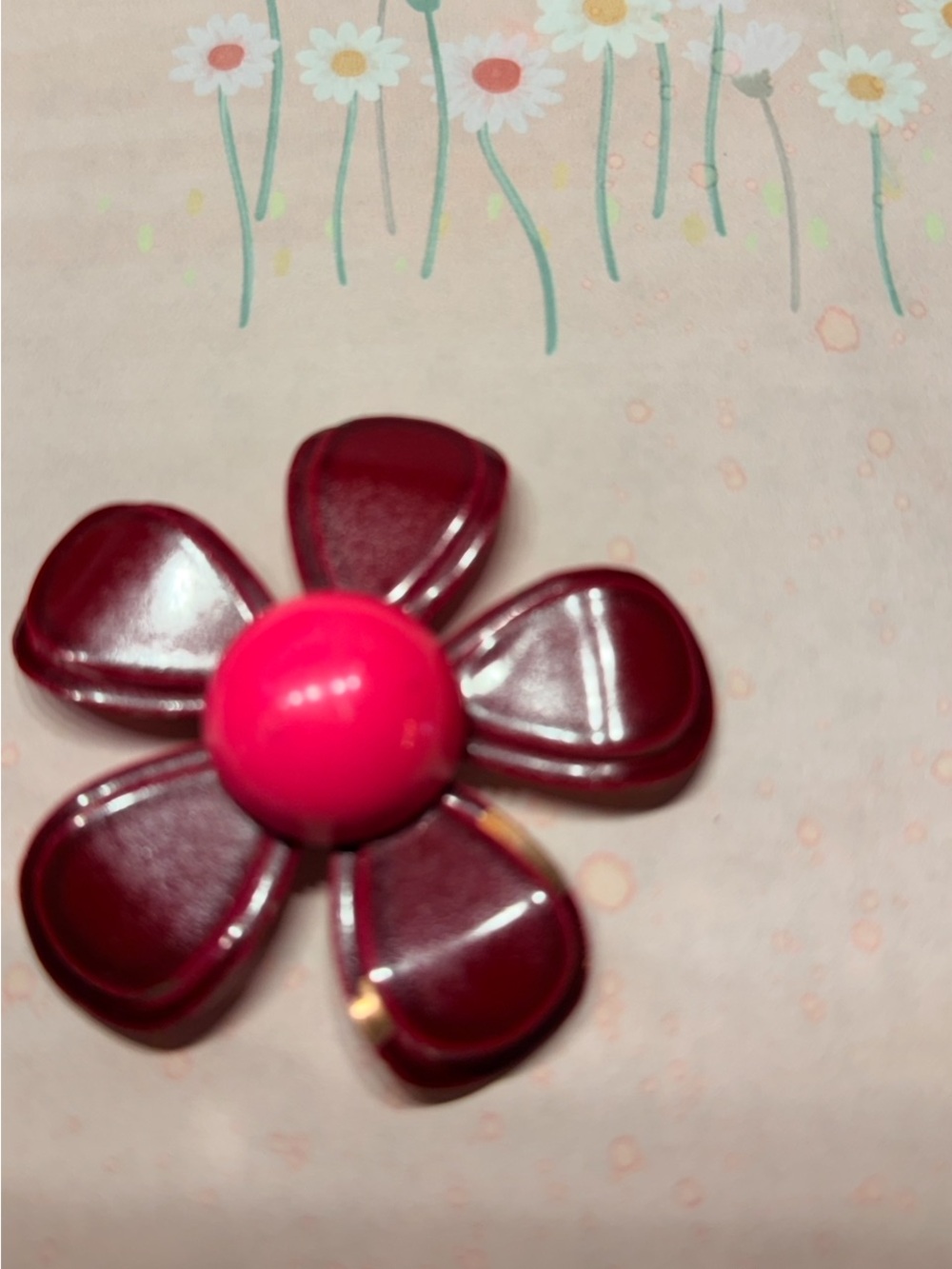 enamel brooch